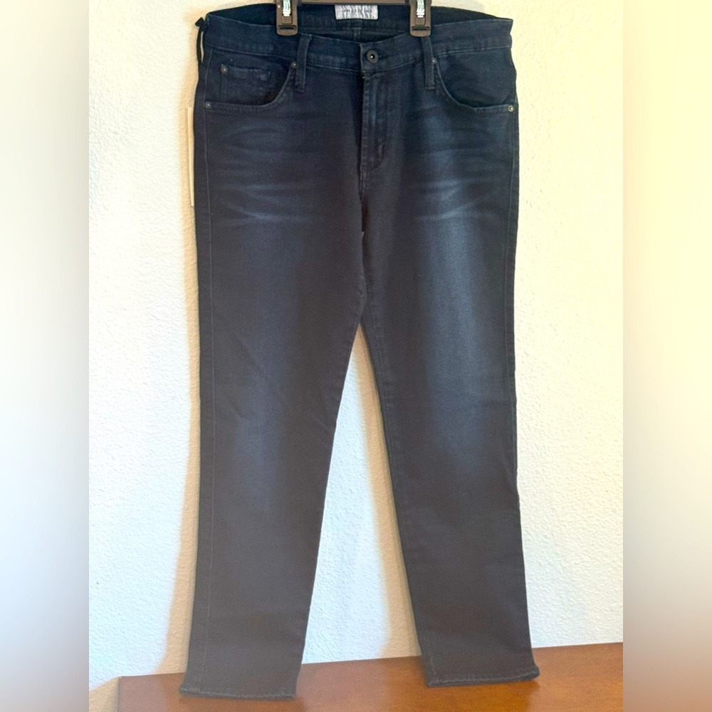 James Jeans Dark Navy Twiggy Ankle Jeans Size 33